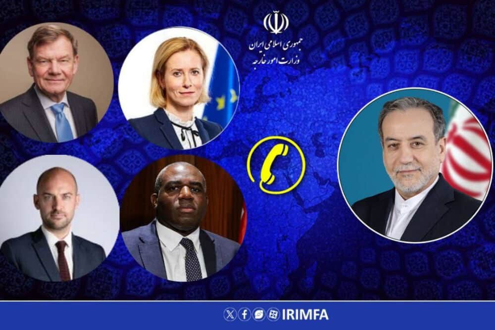 گفت‌وگوی تلفنی درباره پرونده هسته‌ای ایران/تأکید بر رفع تحریم‌ها و پاسخگویی به حملات