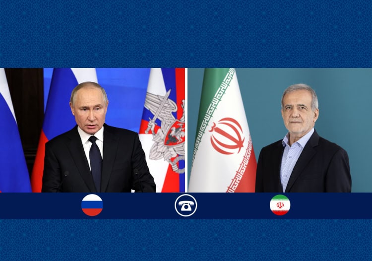 پزشکیان به پوتین: ایران دنبال ساخت سلاح اتمی نبوده و نیست