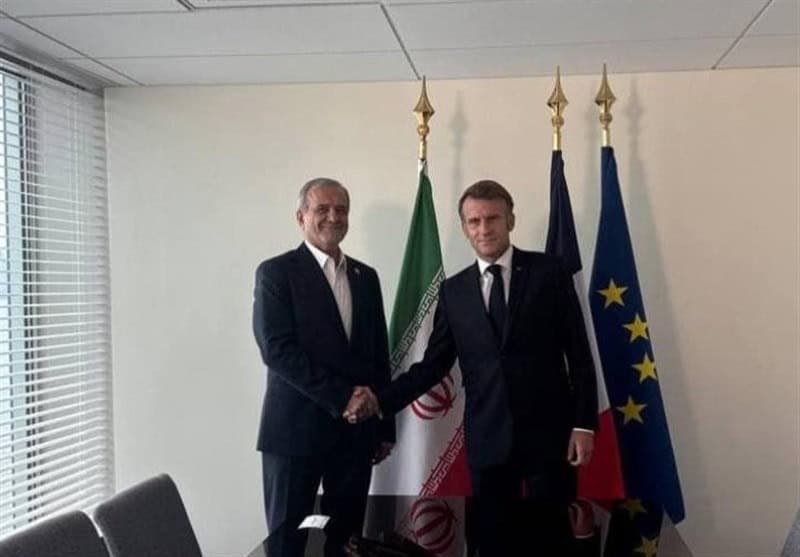 مکرون: توافق با ایران همچنان امکان‌پذیر است