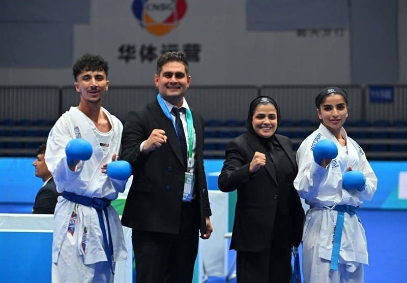 کاراته ایران با کسب ۲۲ مدال نایب قهرمان آسیا شد