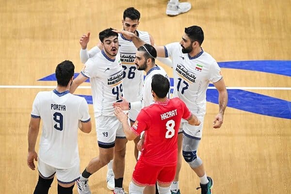 والیبال قهرمانی جهان/ کامبک عجیب یوزها در آخرین ثانیه بازی