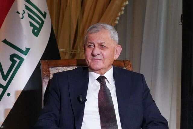 رئیس جمهور عراق: ایران بارها تاکید کرده مطلقاً قصد داشتن سلاح هسته‌ای را ندارد