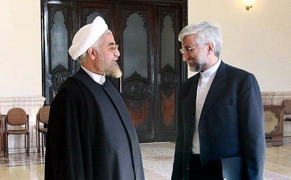 دعوت روحانی از جلیلی به مناظره/فرار جلیلی از مناظره با حسن روحانی