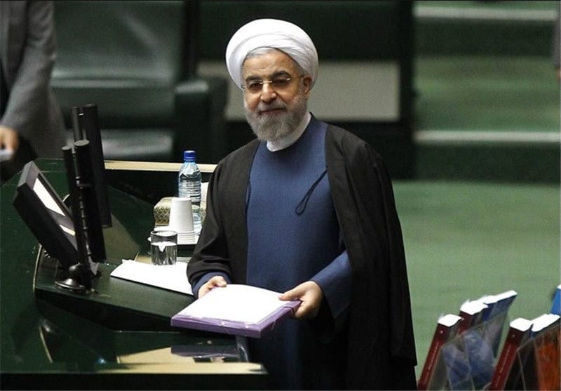 فریاد مرگ بر روحانی در صحن علنی مجلس + فیلم