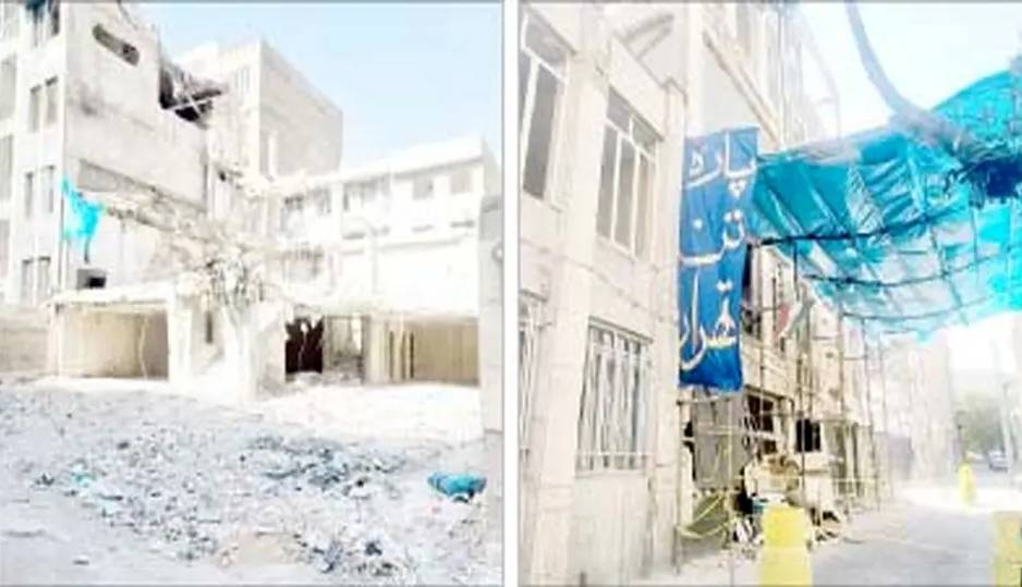 ویرانه‌های تهران پس از جنگ اخیر؛ وعده‌های بازسازی شهرداری هنوز روی کاغذ مانده است