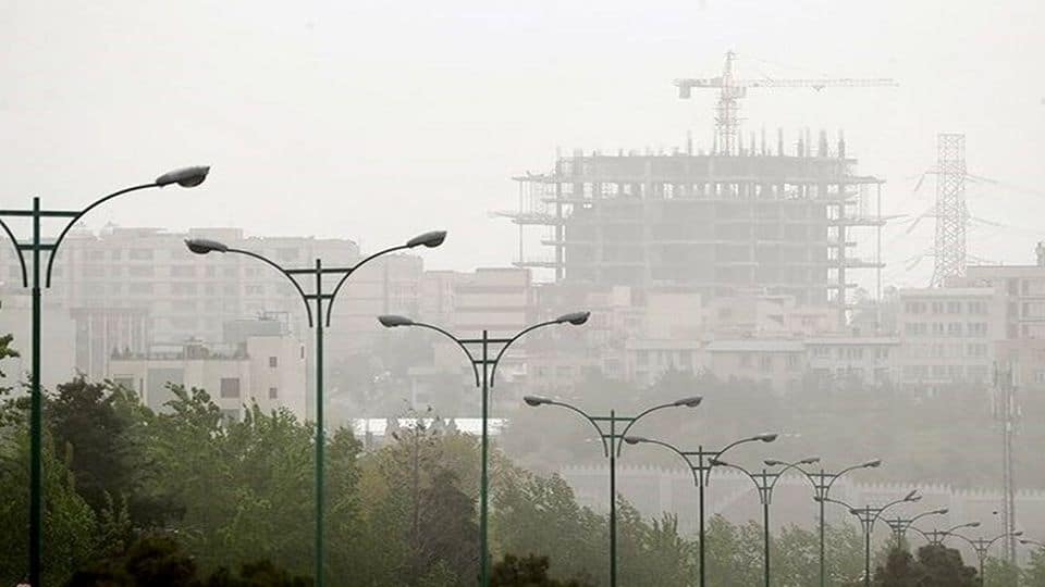 جوی آرام در کشور و افزایش غلظت آلاینده‌ها در شهر‌های‌صنعتی