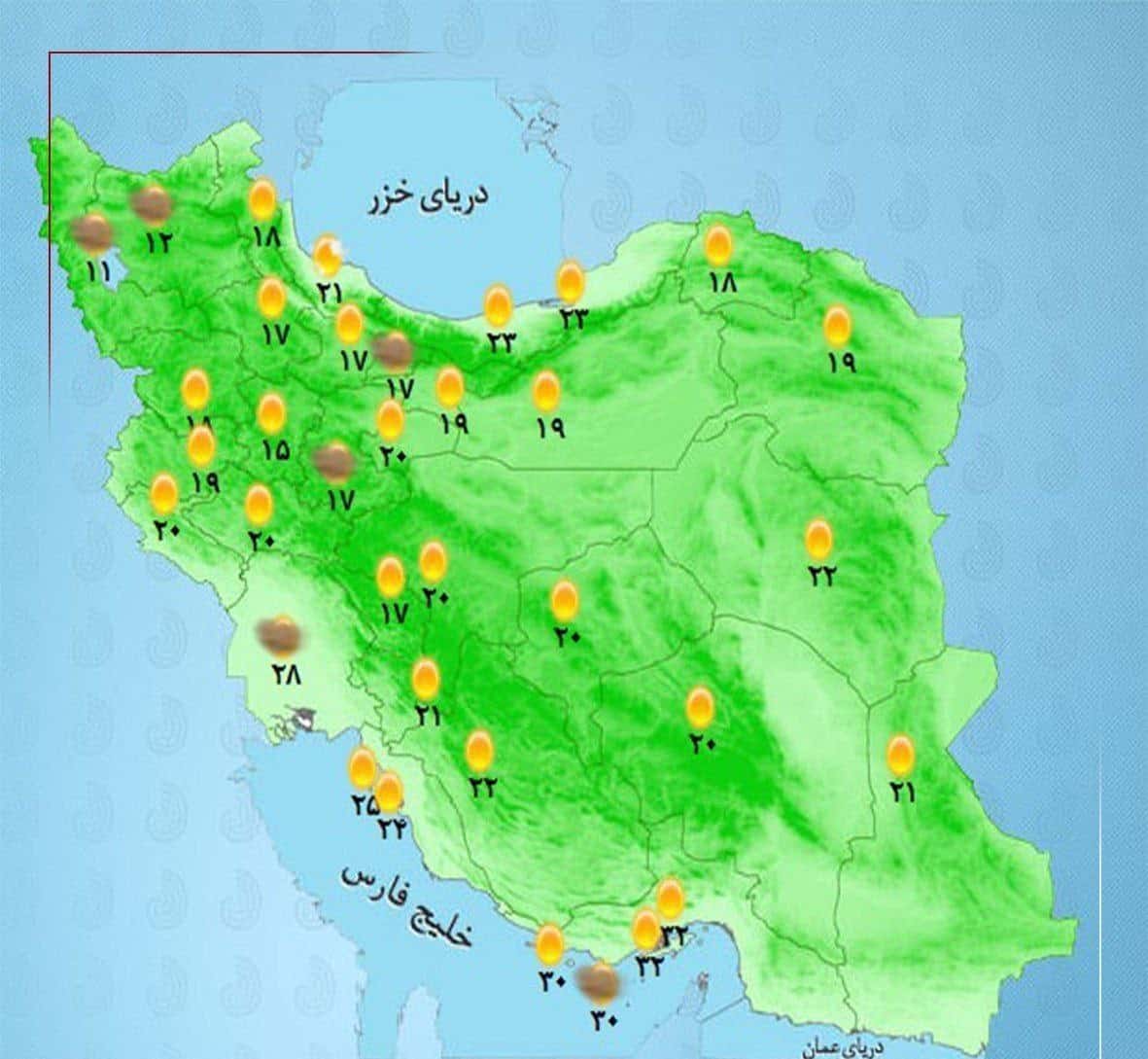 تداوم پایداری و آلودگی هوا در شهرهای پرجمعیت