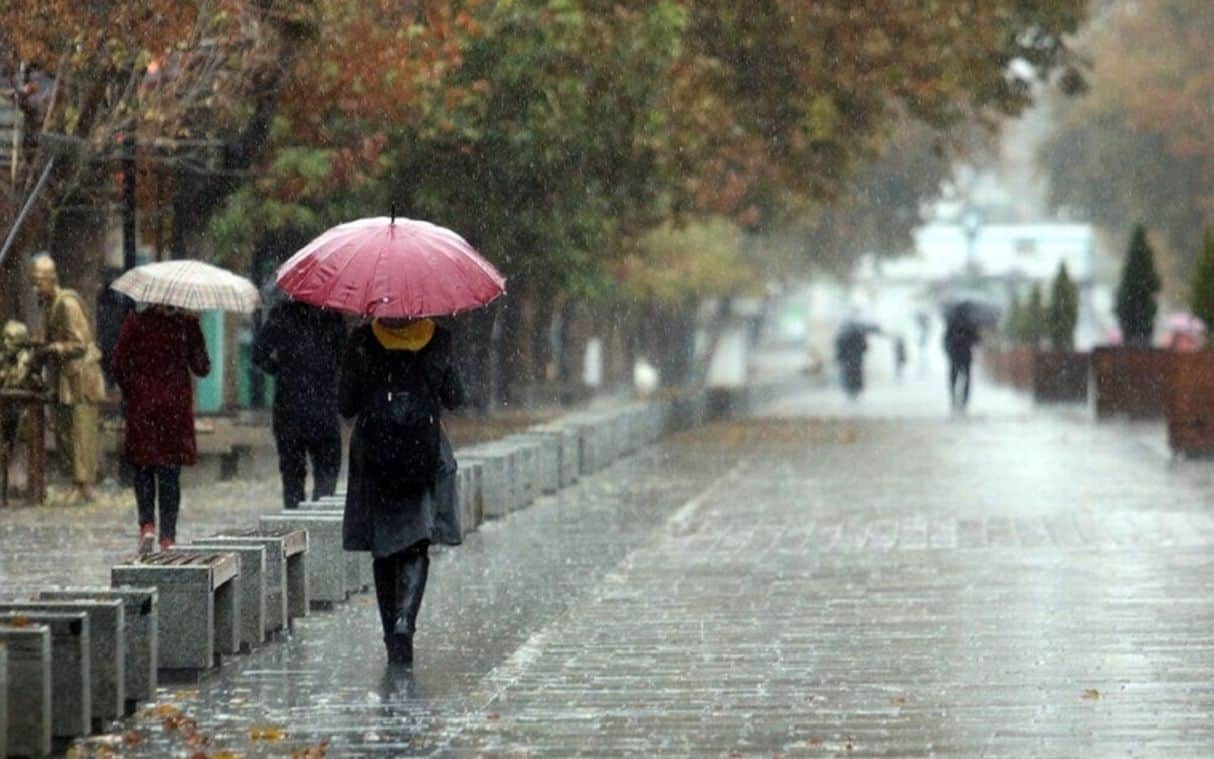 تداوم بارش‌ها در مناطق شمالی و غربی کشور