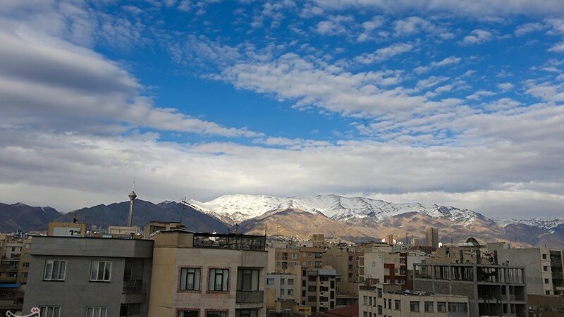 ‌کیفیت هوای تهران در وضعیت قابل قبول