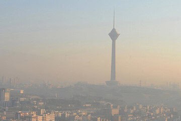 هوا در مرکز تهران بنفش شد