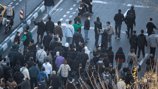 گزارش خبری از تجمع امروز خیابان لاله‌زار و مرکز تهران