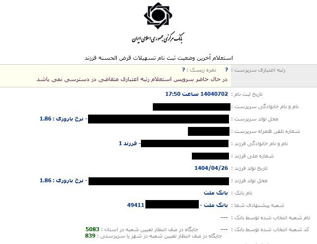 پرداخت تسهیلات فرزندآوری متوقف شد؟