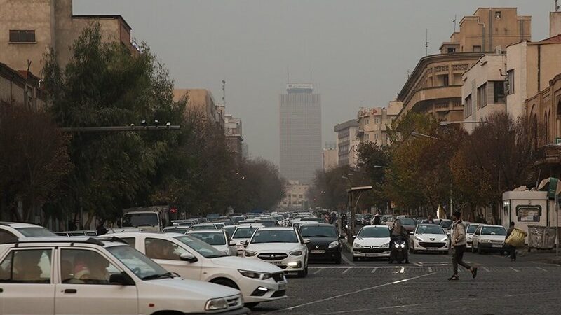 هوای تهران ناسالم برای گروه های حساس