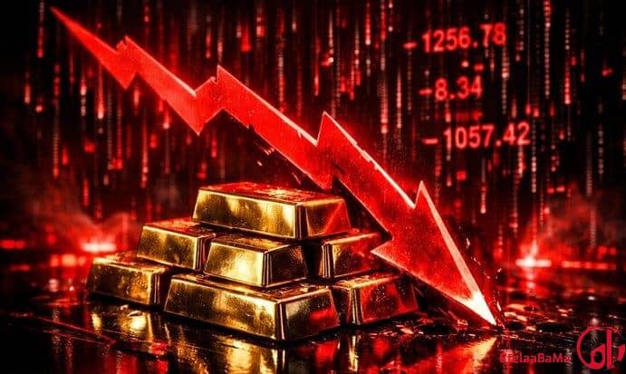 روند کاهشی قیمت جهانی طلا