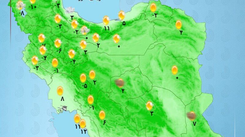 جو پایدار در اکثر مناطق کشور