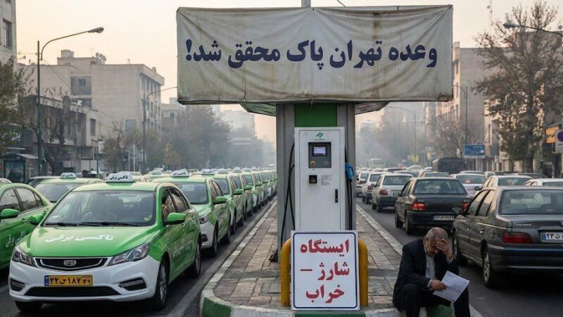 تاکسی‌های برقی: آیا وعده شهرداری محقق شد یا فقط چند ماشین نمایشی آمد؟