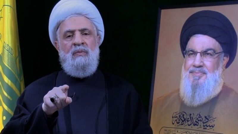 شیخ نعیم قاسم: عشق و ارادت عمیقی میان شهید نصرالله و امام خامنه‌ای بود