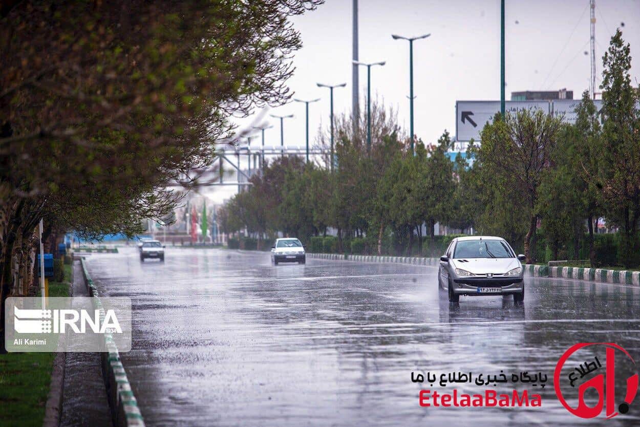 برف و باران در جاده‌های ۱۰ استان/ ترافیک نیمه‌سنگین در چند محور