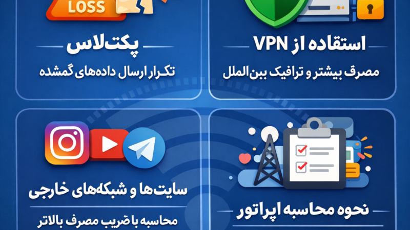 چرا بسته اینترنت زودتر تمام می‌شود؟ راز اختلاف مصرف گوشی با اپراتورها