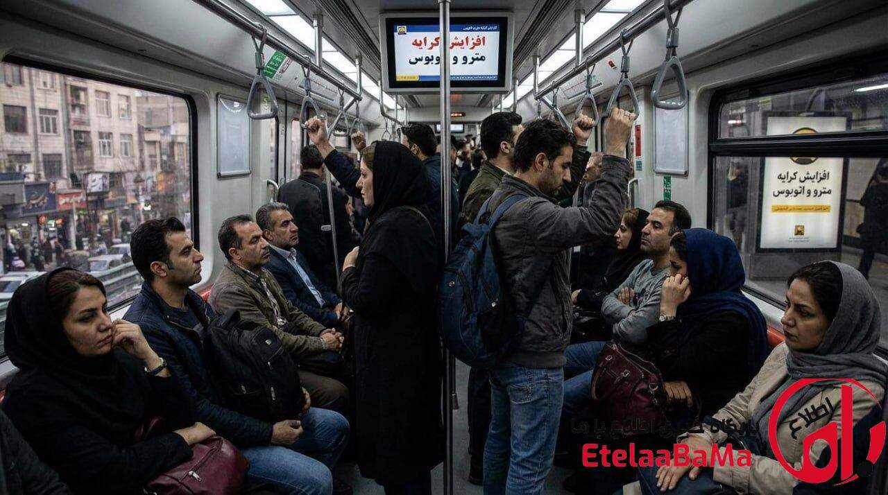 افزایش کرایه مترو و اتوبوس کمتر از تورم؟ واقعیت اقتصادی یا شعار شهری؟