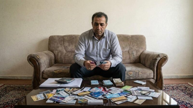 «حساب‌های بانکی خاموش»؛ مردم پول‌های خرد را بین ده‌ها کارت پخش کرده‌اند تا مقابل هر شوک اقتصادی غافلگیر نشوند
