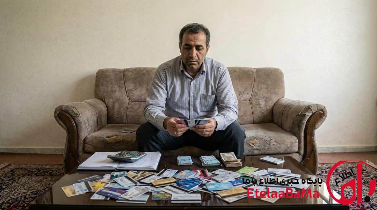 «حساب‌های بانکی خاموش»؛ مردم پول‌های خرد را بین ده‌ها کارت پخش کرده‌اند تا مقابل هر شوک اقتصادی غافلگیر نشوند