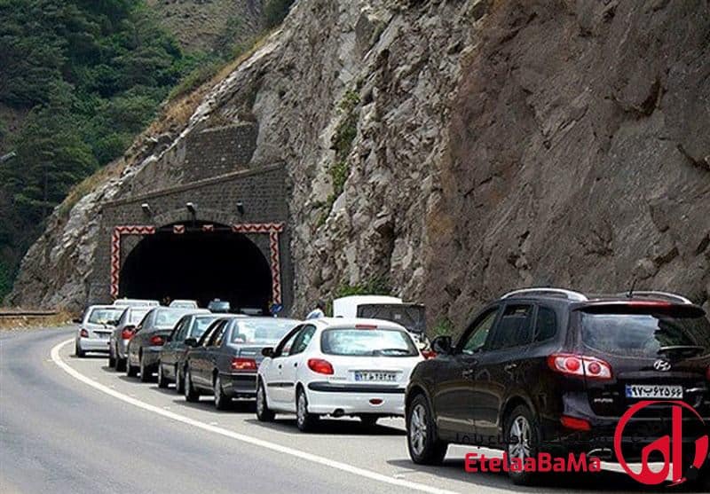 اعمال محدودیت ترافیکی و یک‌طرفه شدن جاده چالوس از صبح امروز