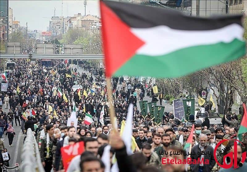 دعوت از ملت بزرگ ایران برای حضور در راهپیمایی سراسری روز جهانی قدس