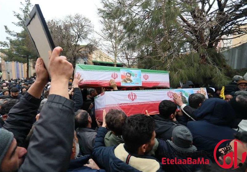 آیین وداع با پیکر 84 شهید ناوشکن «دنا» در میادین تهران برگزار می‌شود
