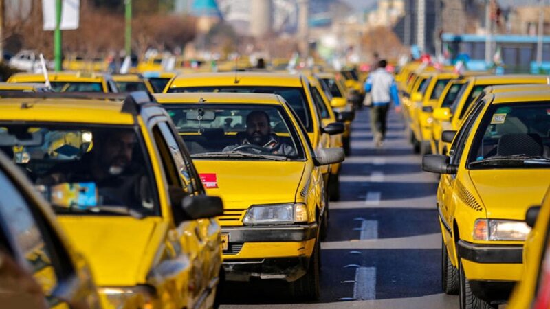 اطلاعیه تاکسیرانی تهران درباره تاکسی‌های آسیب دیده در جنگ رمضان