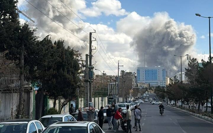 چندین انفجار مهیب تهران را لرزاند