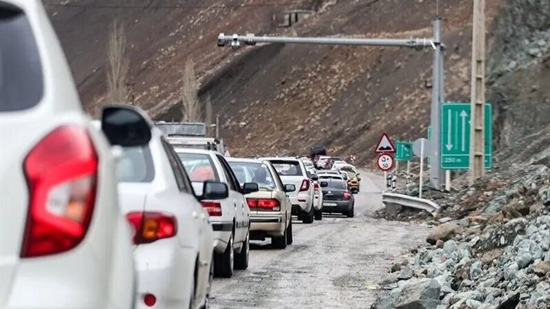 باران در محورهای 6 استان/ ترافیک پرحجم در ورودی‌های پایتخت
