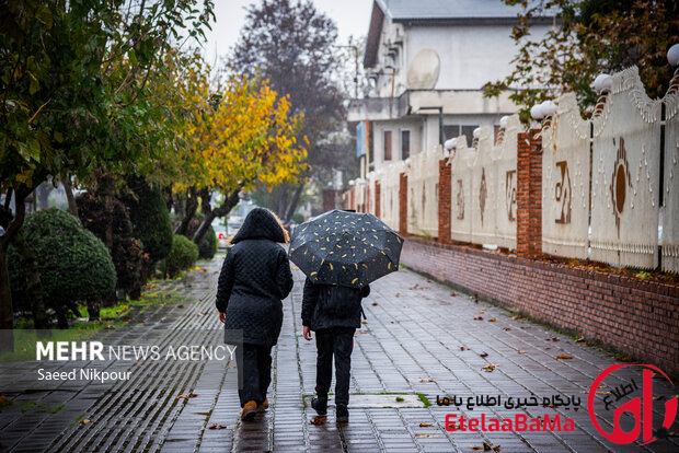 تداوم بارش‌های پیاپی در اکثر نقاط کشور؛ روند کاهش دما از امروز آغاز شد