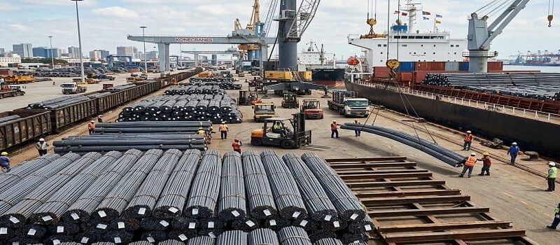 افزایش محدود قیمت میلگرد جهانی؛ افزایش ۱۰ یورویی در بازار اروپا