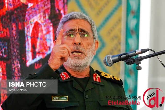 سردار قاآنی: ربایش کاروانیان آزادیخواه صمود مصداق تروریسم بین المللی است