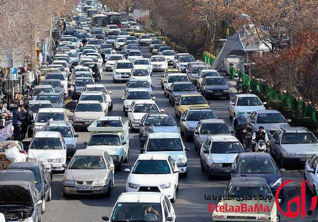 ترافیک سنگین در محورهای ورودی تهران/ انسداد ۶ محور در کشور
