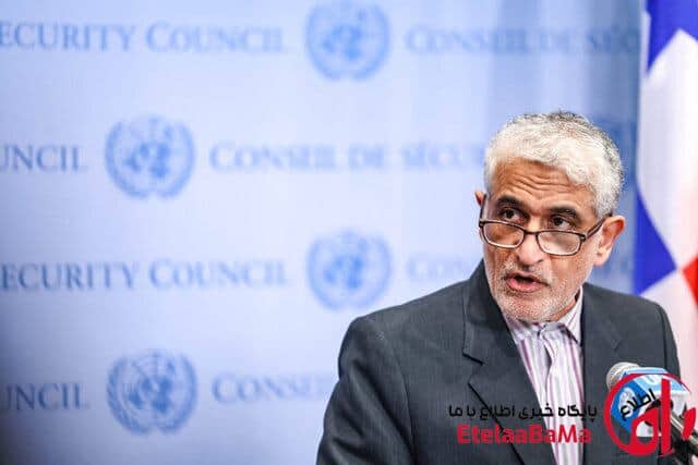 ایروانی: شورای امنیت نباید مقابل تهدیدهای ترامپ علیه ایران ساکت یا بی‌تفاوت بماند