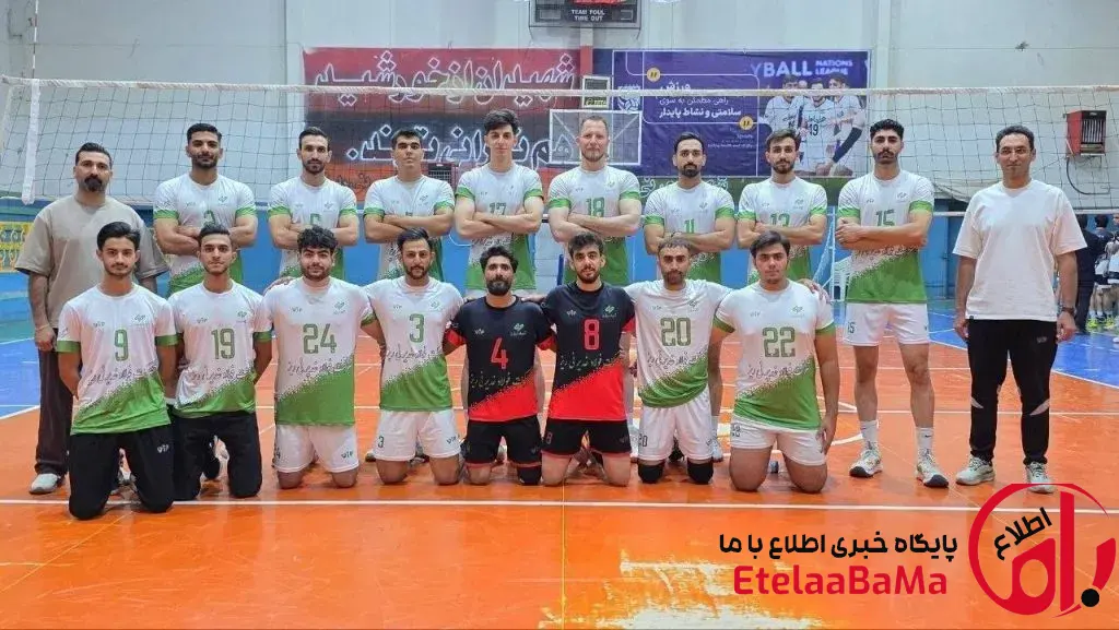 پیروزی قاطع فولاد غدیر نی‌ریز در آغاز دور برگشت سوپر لیگ والیبال فارس