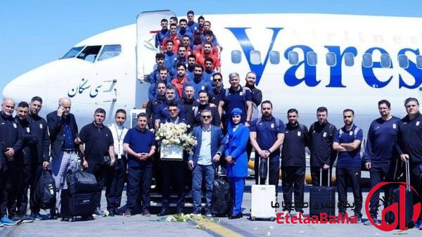 زمان بازگشت تیم ملی به ایران
