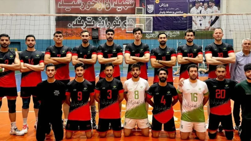 قدرت‌نمایی ‌ فولاد غدیر نی‌ریز در سوپرلیگ والیبال فارس