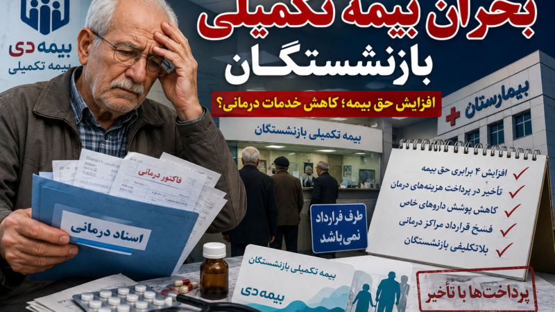 بحران بیمه تکمیلی بازنشستگان؛ مراکز درمانی قراردادها را لغو کردند؟