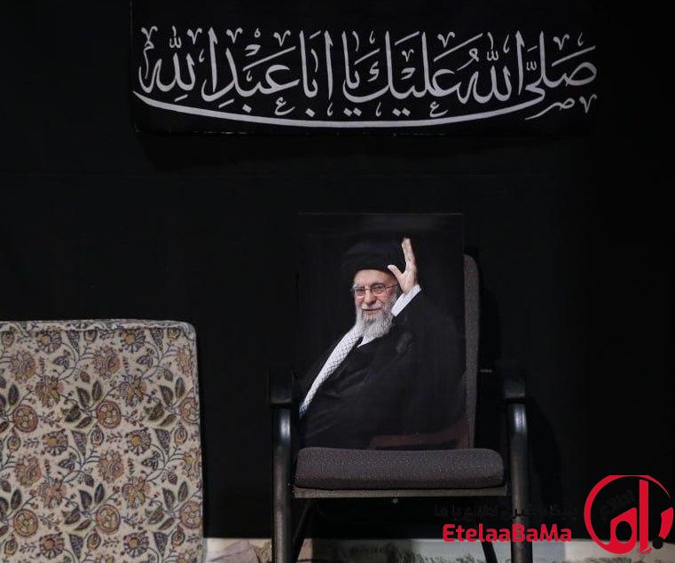اولین شب مراسم عزاداری ماه محرم در جوار محل عروج ملکوتی قائد شهید انقلاب