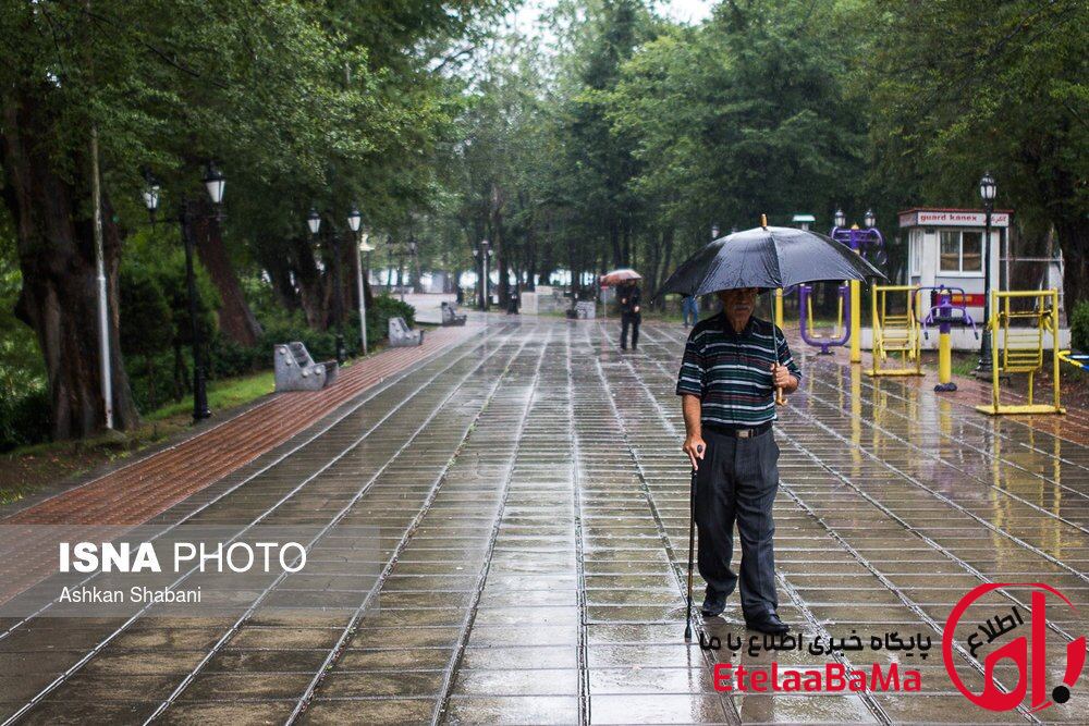 پیش‌بینی رگبار پراکنده و وزش باد در استان‌های شمالی