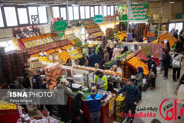 فعالیت میادین میوه و تره‌بار تهران امروز به صورت نیمه وقت است
