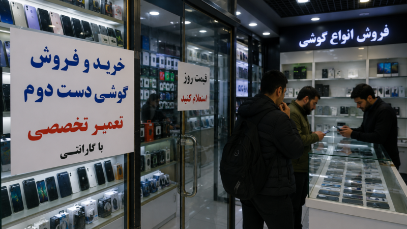 رکود بازار موبایل؛ مردم به جای خرید، گوشی‌های خود را تعمیر می‌کنند