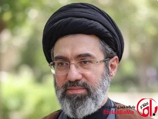 حضور آیت‌الله سیدمجتبی خامنه ای در مراسم تشییع رهبر شهید؟