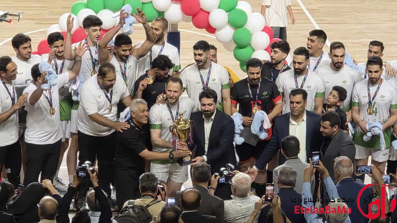 قهرمانی مقتدرانه فولاد غدیر نی‌ریز در سوپرلیگ والیبال فارس؛ جواز حضور در مسابقات کشوری صادر شد