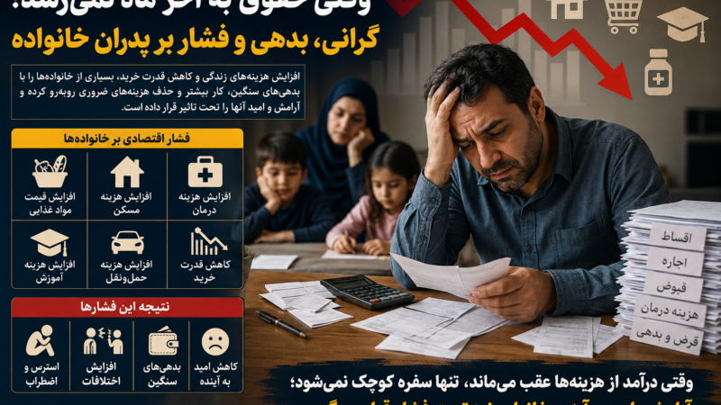 گرانی کمر پدران را خم کرد؛ وقتی درآمد دیگر به هزینه‌های زندگی نمی‌رسد