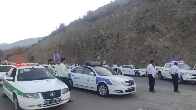 آزادراه تهران ـ شمال و جاده چالوس یک‌طرفه شد