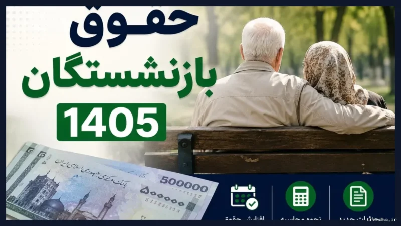 زمان واریز حقوق بازنشستگان شهریور ۱۴۰۵